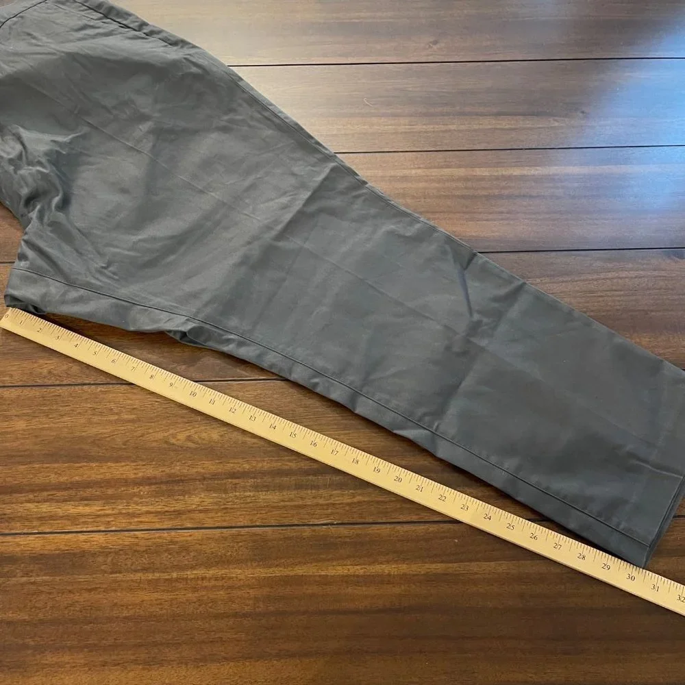 Bonobos Men's Friday Slate Grey Straight Fit Weekday Warrior Pants Size 54x32